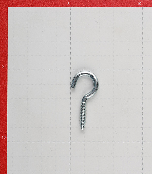 Screw eye hook 5.0x40 mm (2 pcs.)