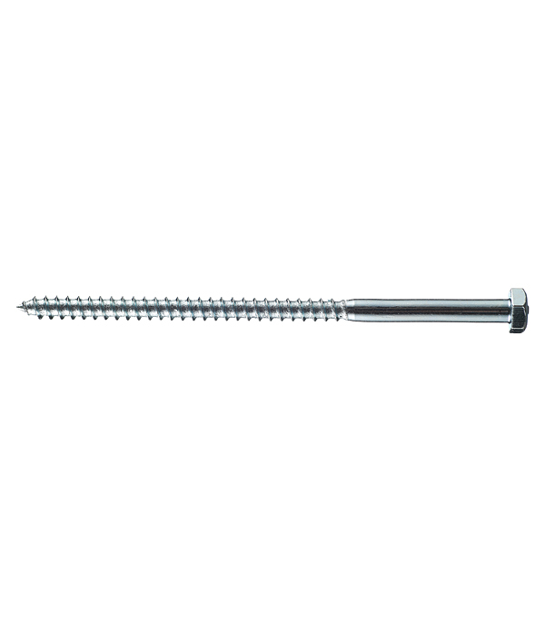 Plumbing bolt 6x120 mm DIN 571 galvanized (30 pcs.)