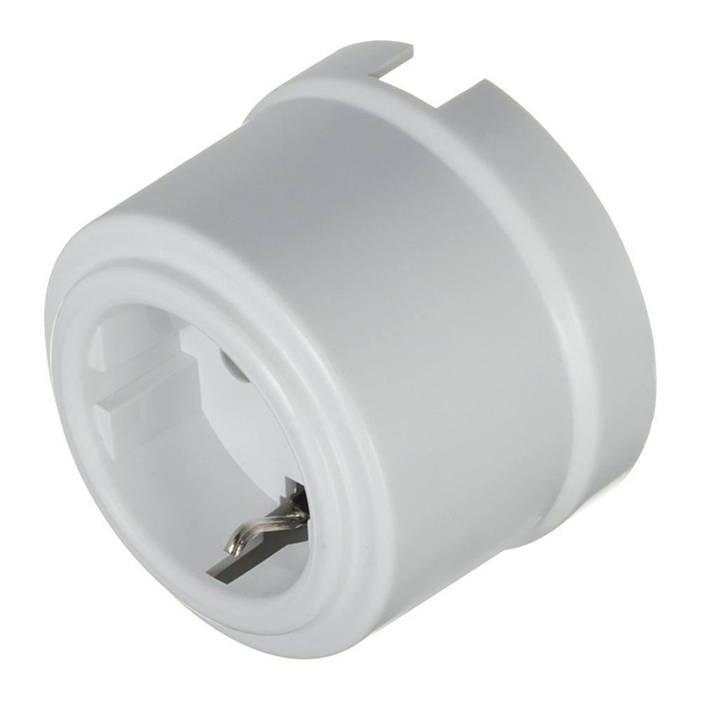 Bironi Lizetta surface-mounted socket white retro (B1-101-21)