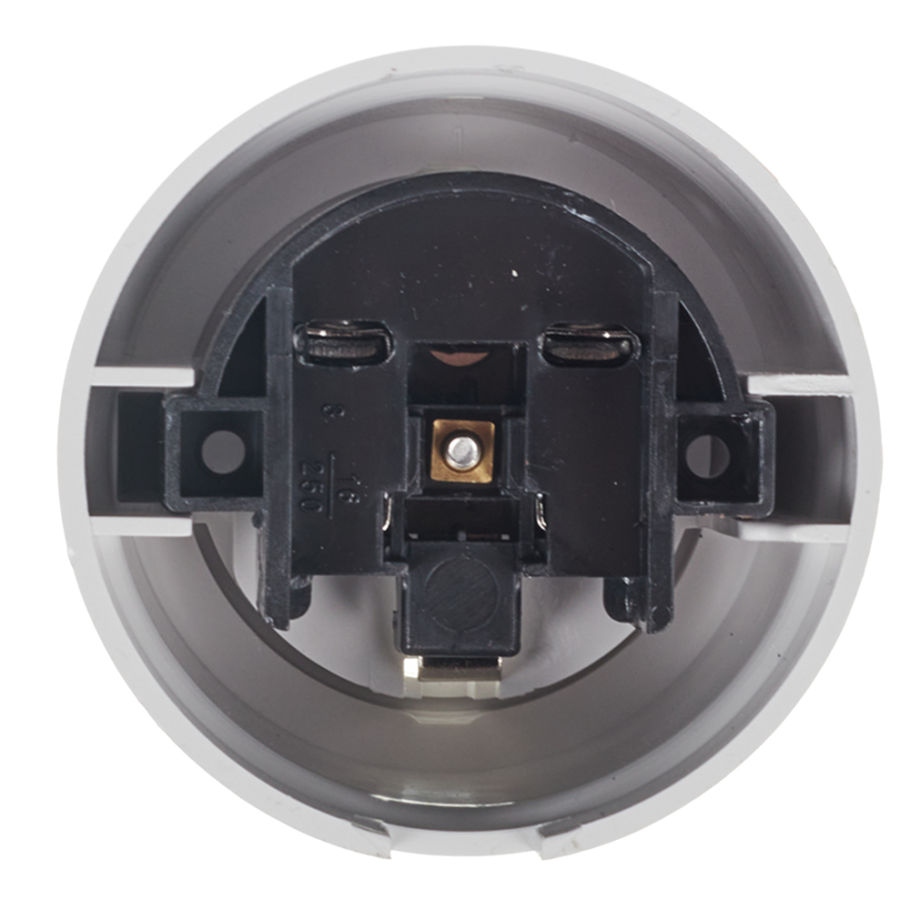 Bironi Lizetta surface-mounted socket white retro (B1-101-21)