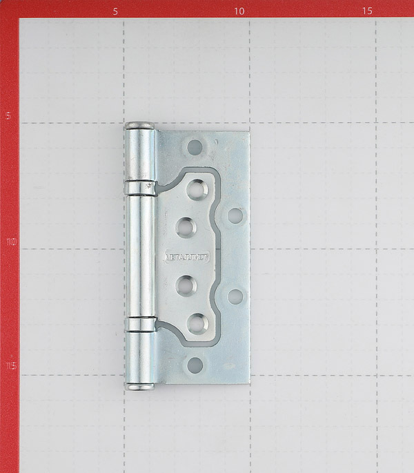 PNU universal non-removable hinge 100x50 mm galvanized