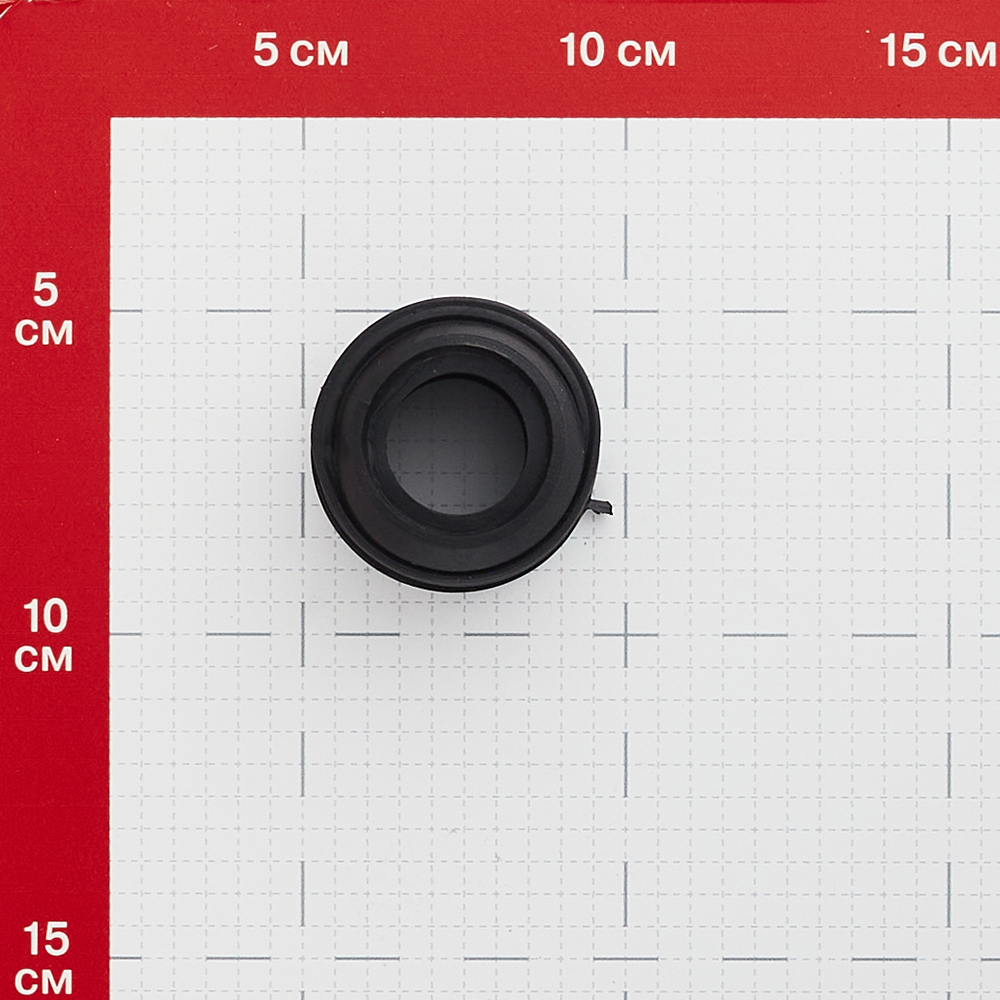 Black transition sleeve d25x40 mm