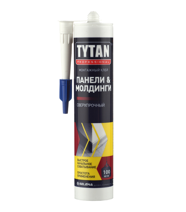 Tytan rubber mounting adhesive Panels and moldings beige 310 ml