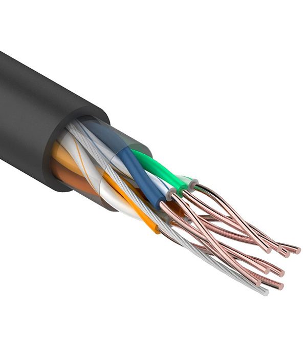 Network cable (twisted pair) UTP 4PR CAT5e 4x2x0.51 mm Rexant