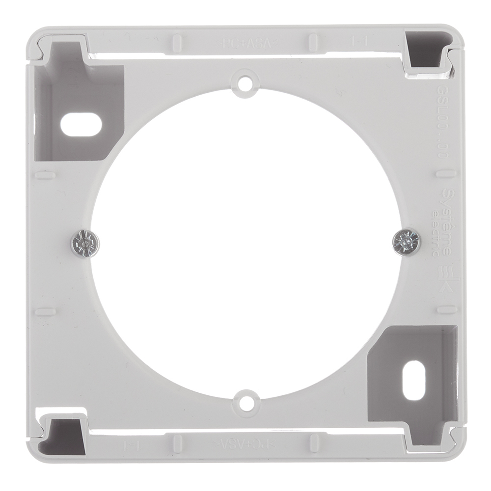 Systeme Electric Glossa white mounting box (GSL000100)