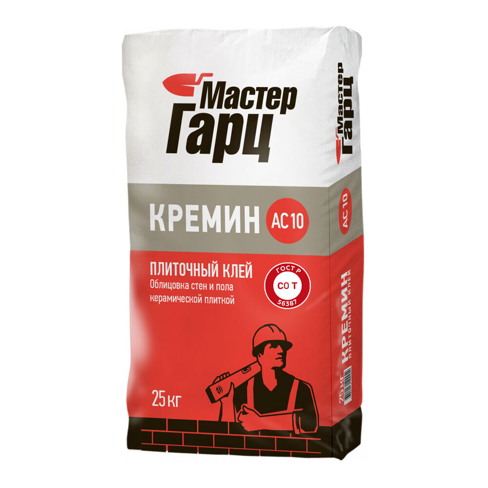 Tile adhesive Master Garz Kremyn AC10 grey class C0 T 25 kg