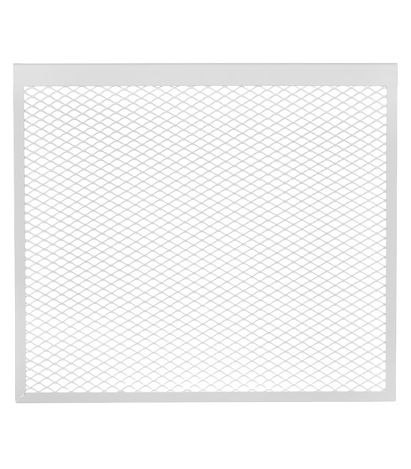 Evecs DMER decorative metal screen 610x690 mm white 7-section