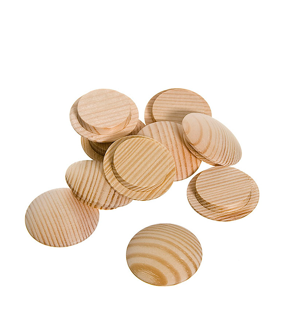 Pine wood plug, d20 mm (10 pcs.)