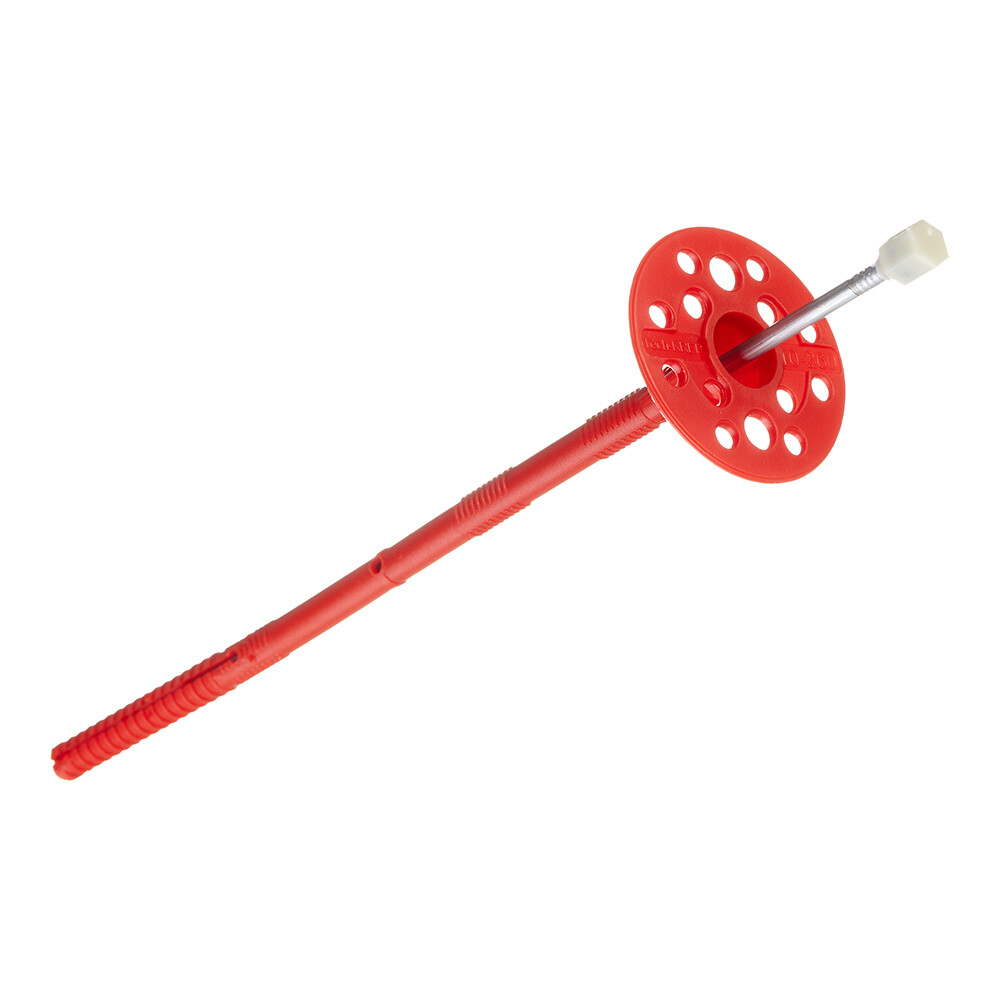 Tech-Krep thermal insulation anchor 10x260 mm, metal nail with thermal head (30 pcs.)