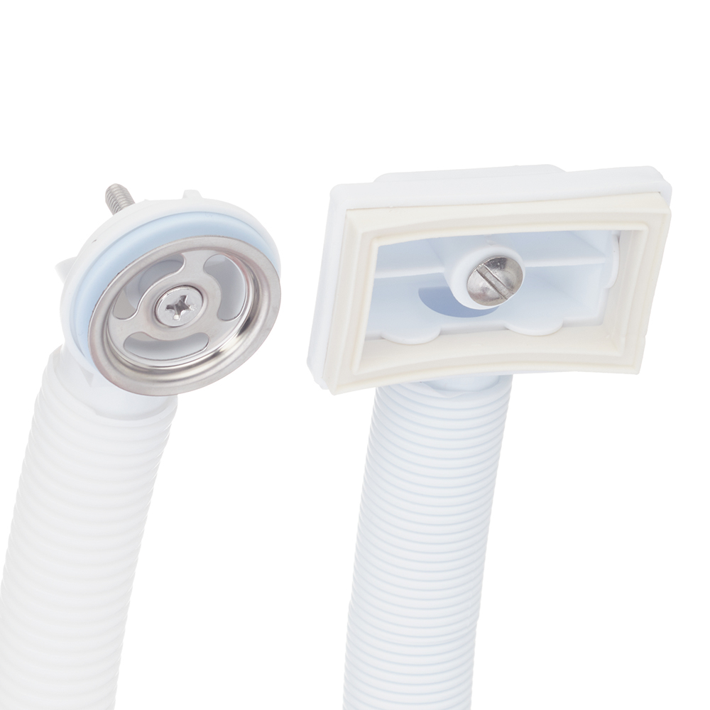 水槽落水头 WIRQUIN 30987086 3 1/2" 带不锈钢滤网 D 114 毫米和通用溢水孔