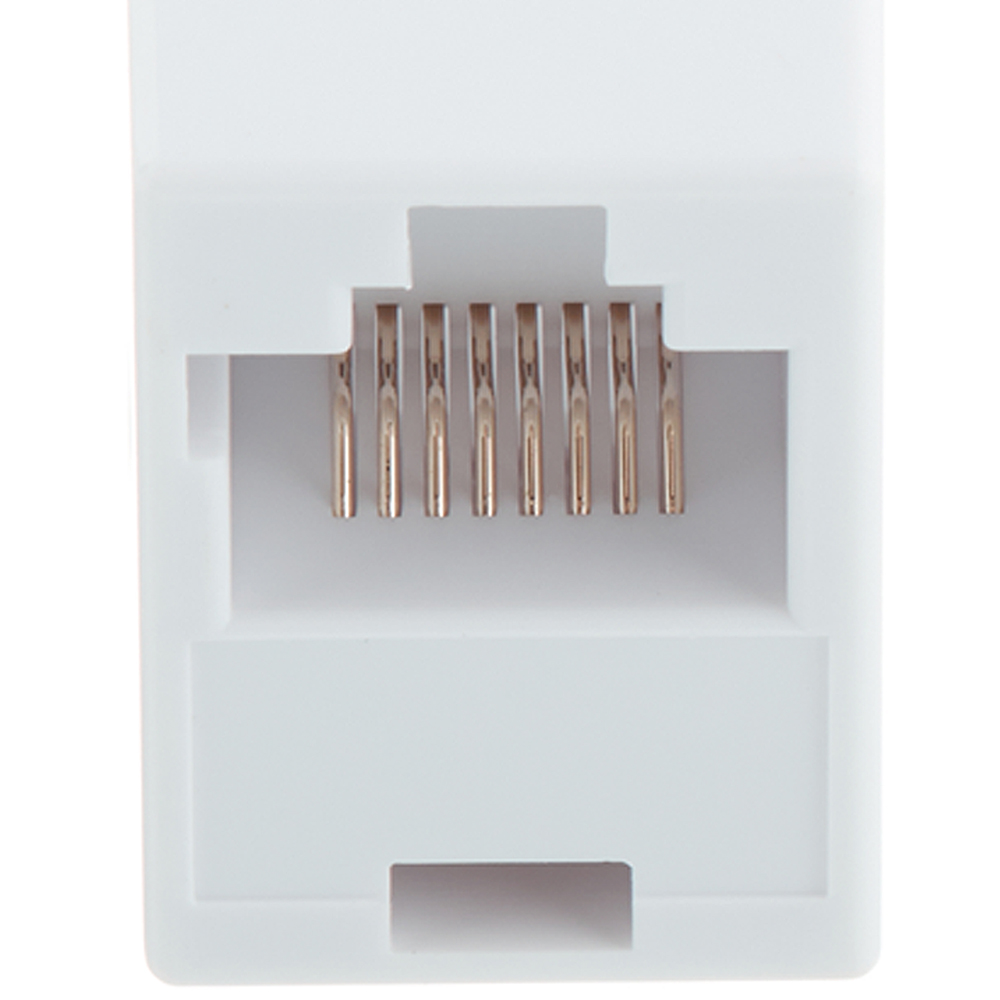 Переходник компьютерный Proconnect RJ45 8P8C CAT5e белый (03-0101-9)