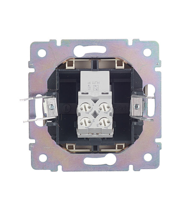 Розетка телефонная Legrand Valena встраиваемая слоновая кость RJ11 (695622)