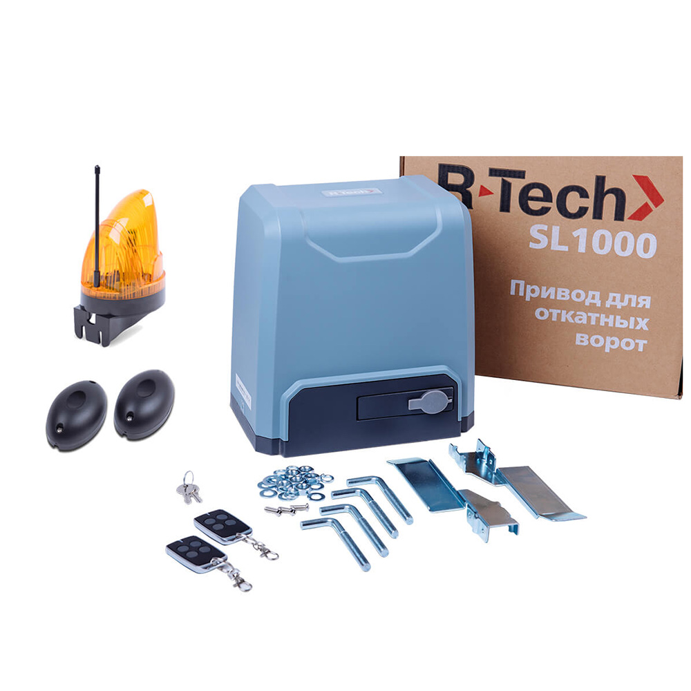 Комплект автоматики R-Tech SL 1000 AC для откатных ворот до 1000 кг