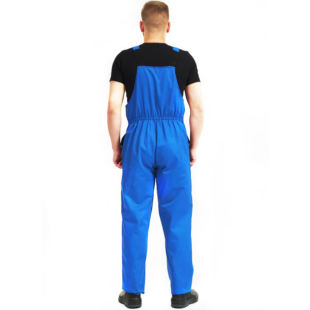Полукомбинезон рабочий Бригадир 52-54 рост 182-188 см васильковый