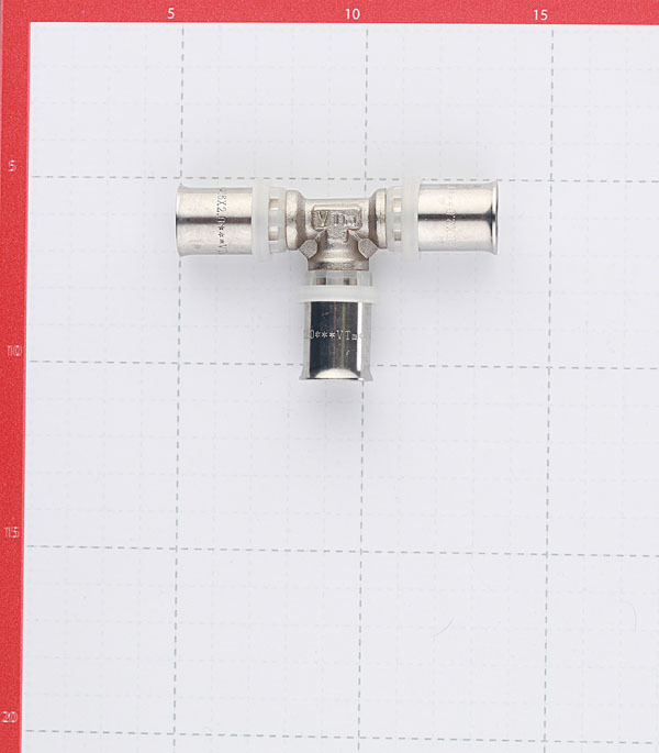 Тройник VALTEC (VTm.231.N.161616) 16(пресс) х 16(пресс) х 16(пресс)