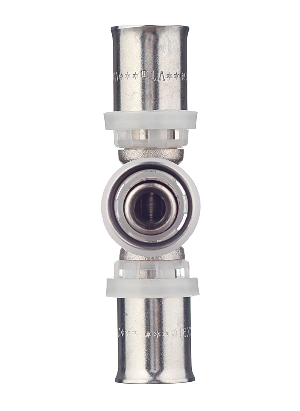 Тройник VALTEC (VTm.231.N.161616) 16(пресс) х 16(пресс) х 16(пресс)