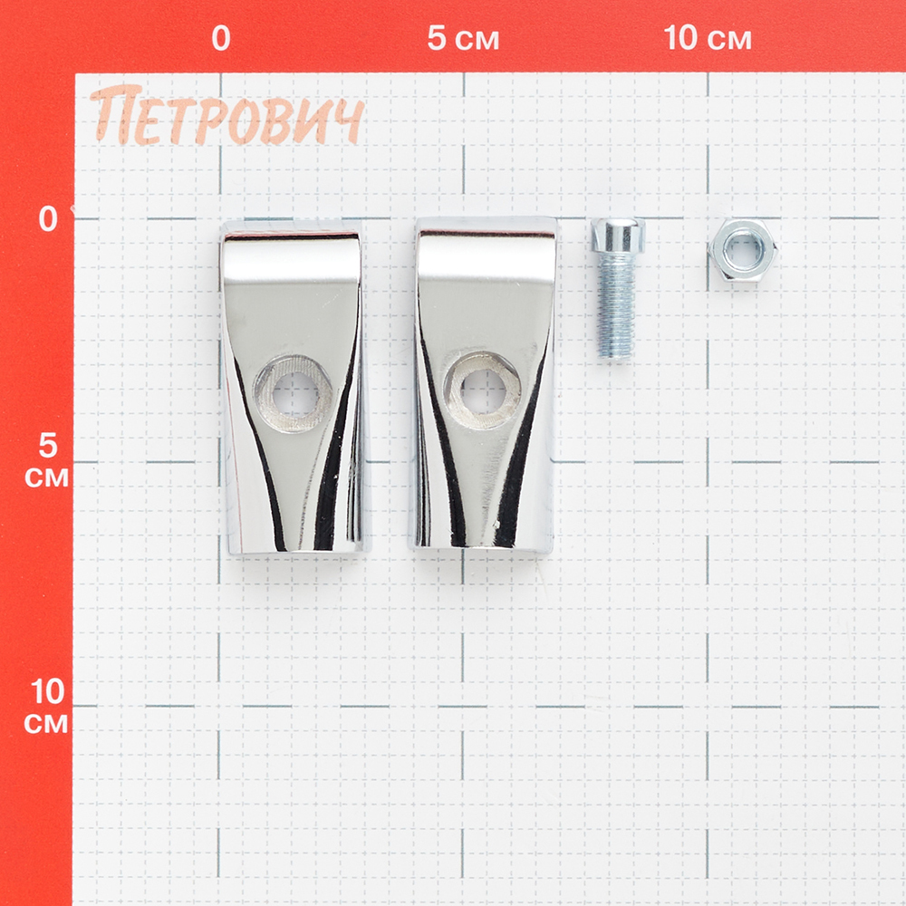 Соединитель Т-образный для двух труб к системе Joker d25 мм хром