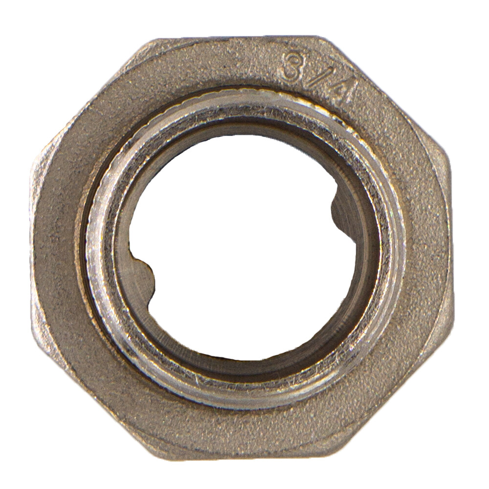 Американка прямая 3/4 ВР(г) х 3/4 НР(ш) латунная
