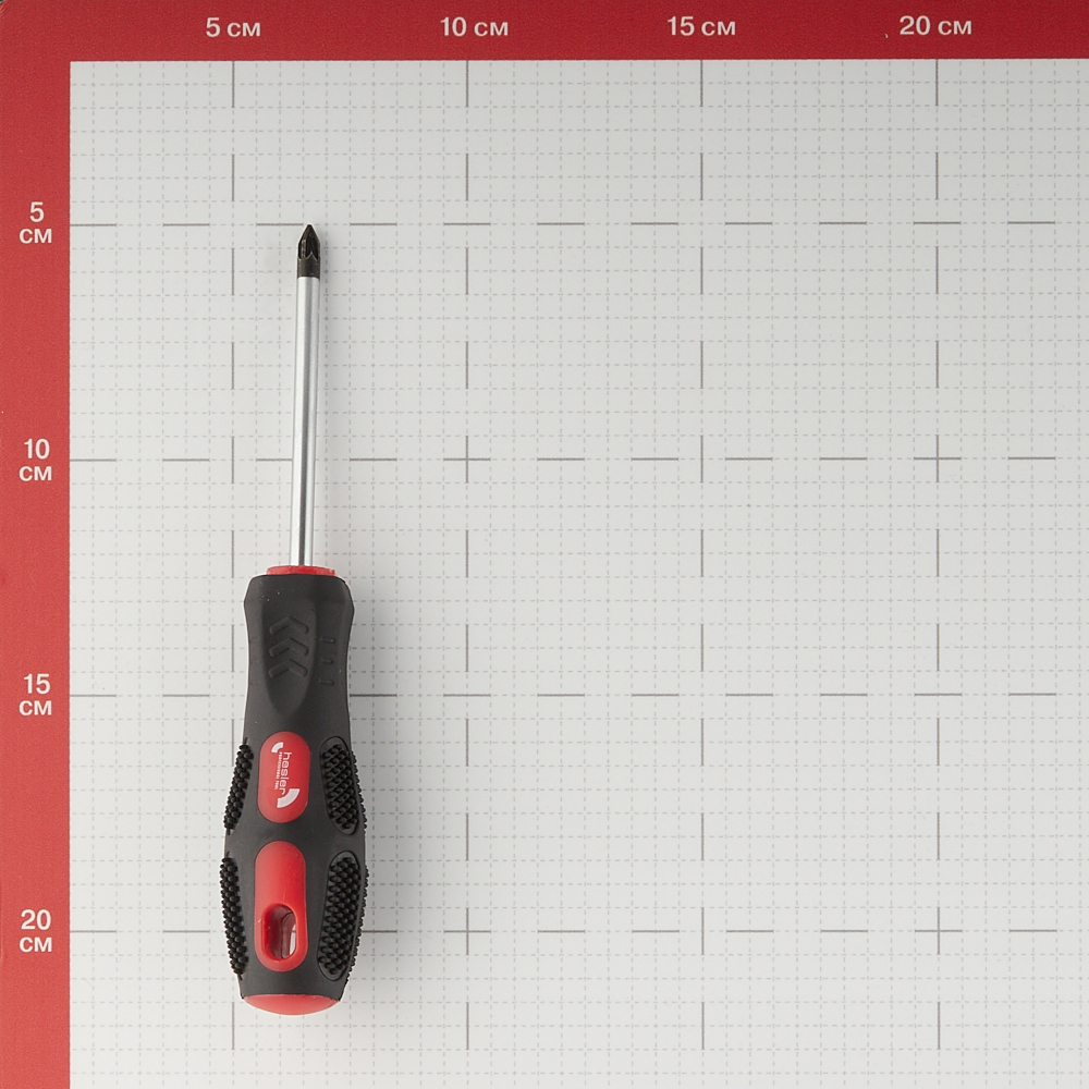Отвертка крестовая PZ1 75 мм Hesler