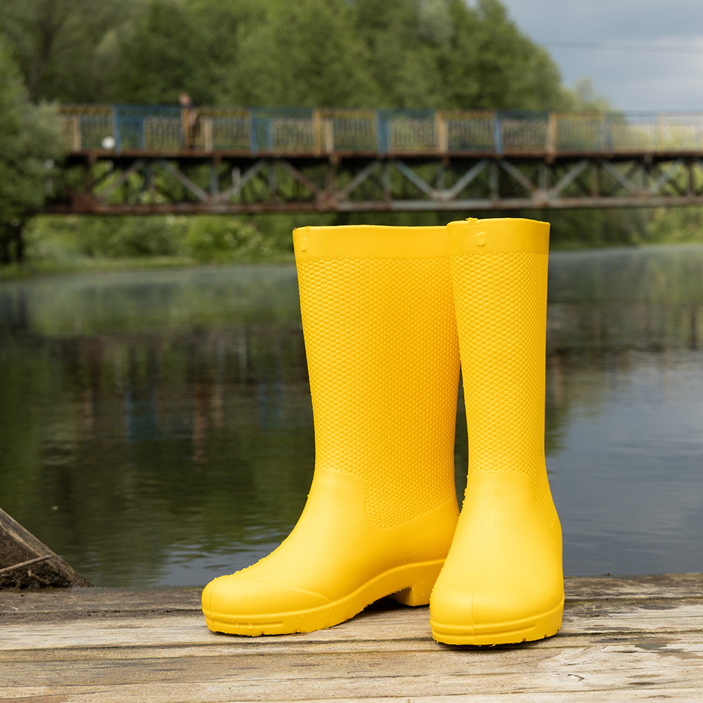 Сапоги EVA женские размер 38-39 желтые Жанетт Аврора (СП-251)