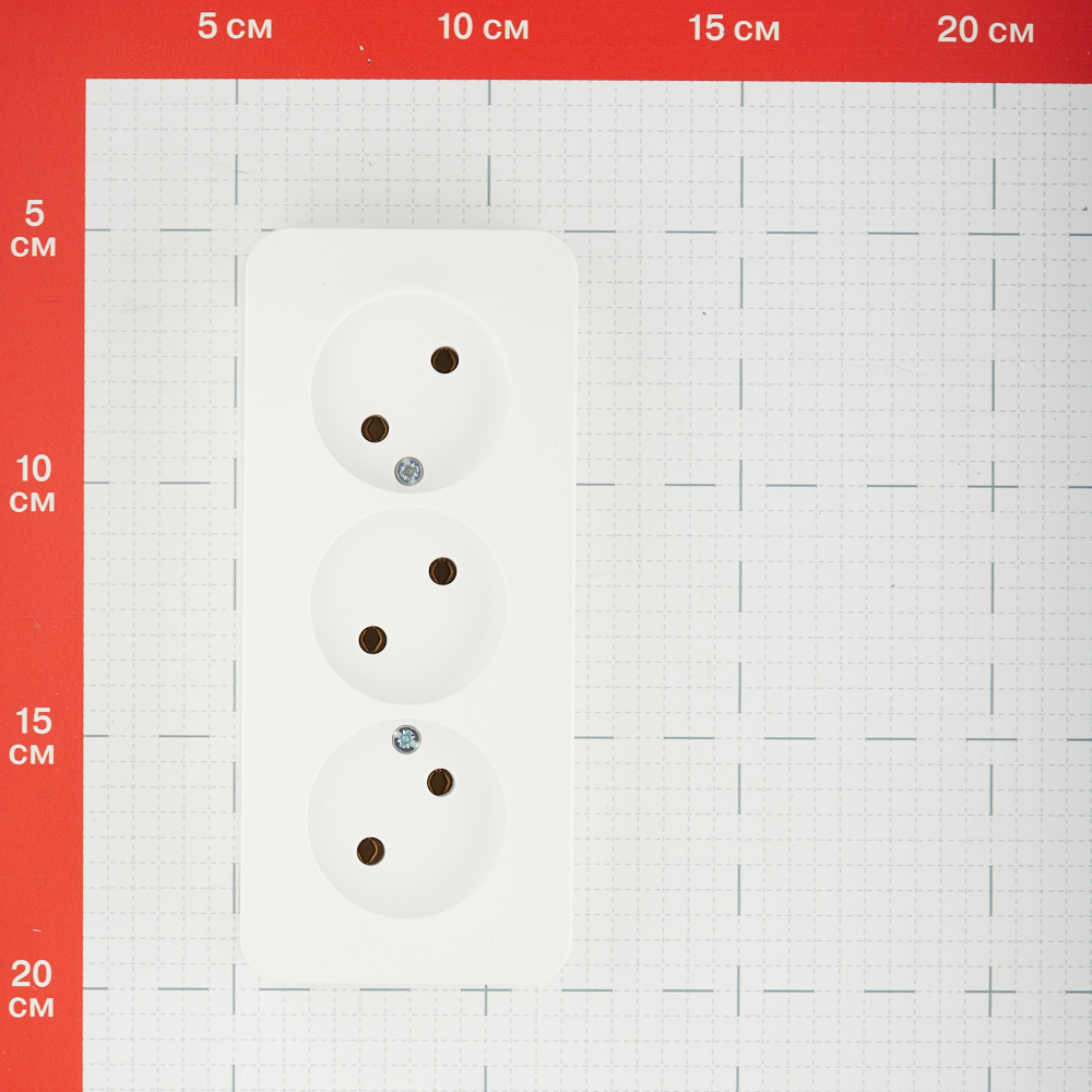Розетка Systeme Electric Blanca накладная молочная (BLNRA000312)