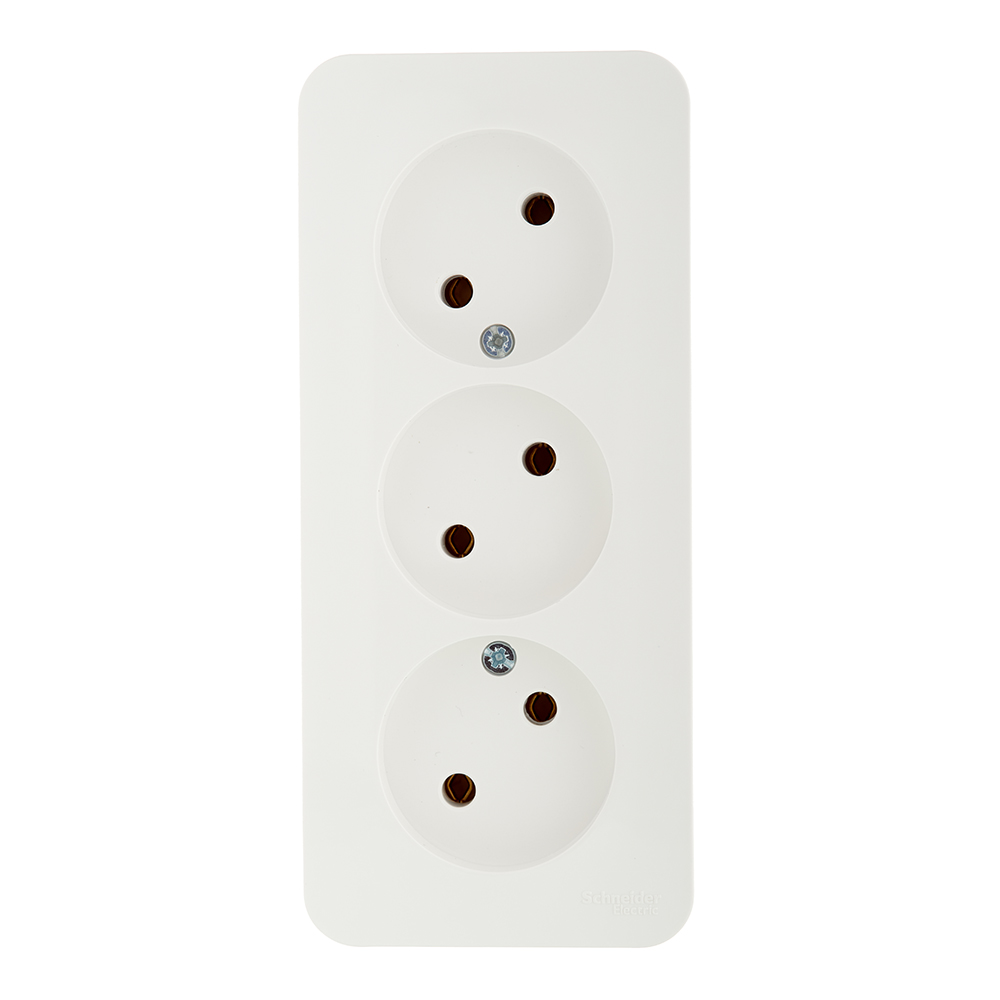 Розетка Systeme Electric Blanca накладная молочная (BLNRA000312)