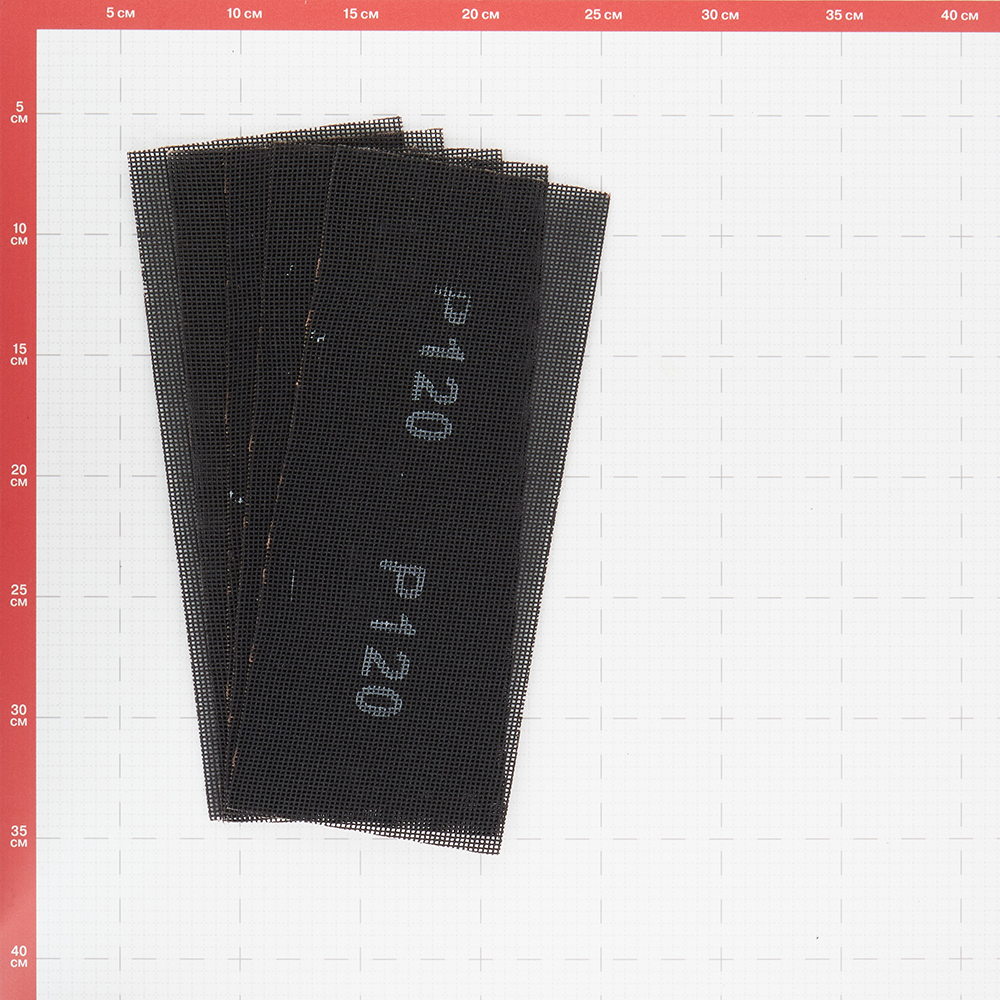 Сетка шлифовальная Сибртех 115х280 мм Р120 (5 шт.)