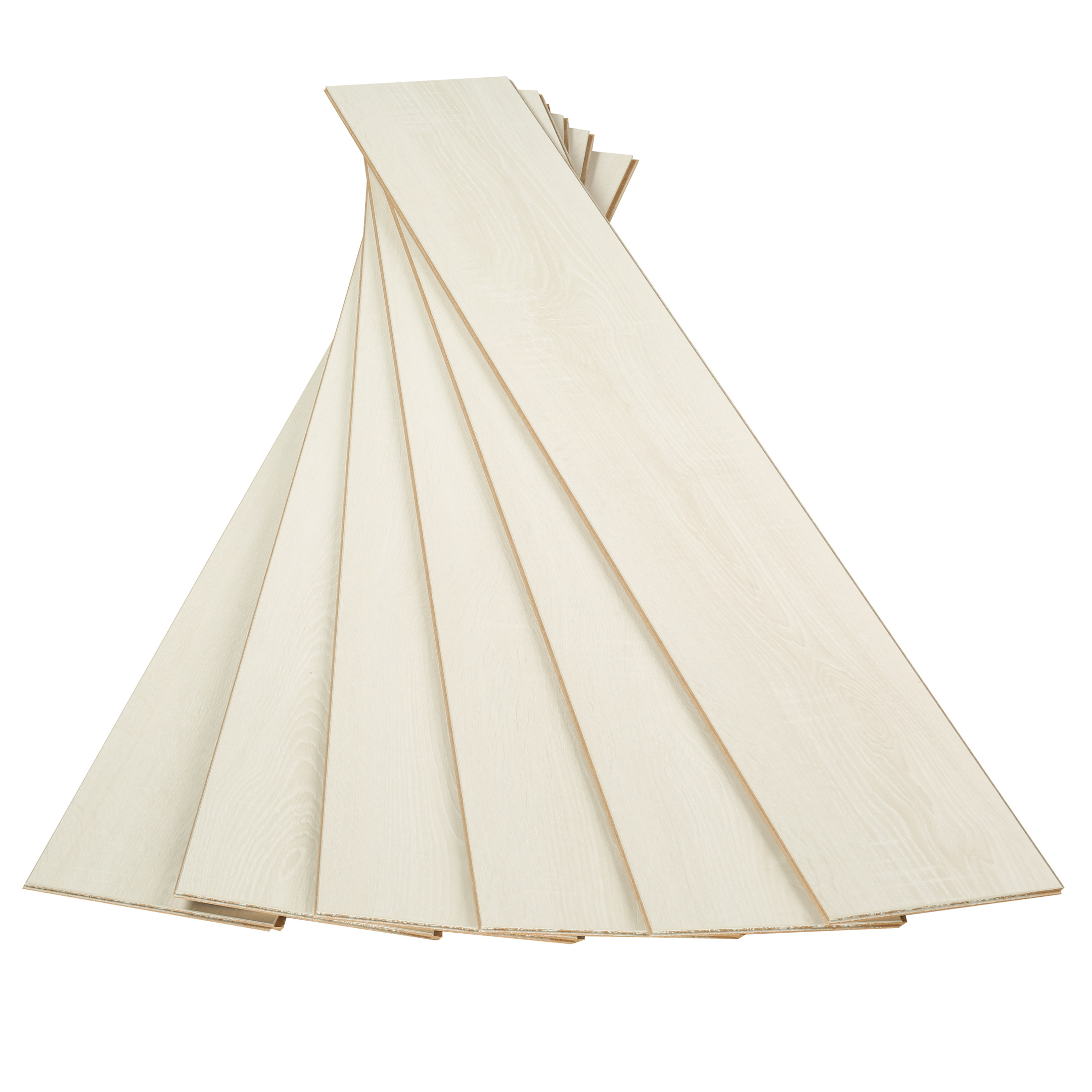 Ламинат 33 класс Egger Home дуб тосколано белый 1,496 кв.м 12 мм с фаской