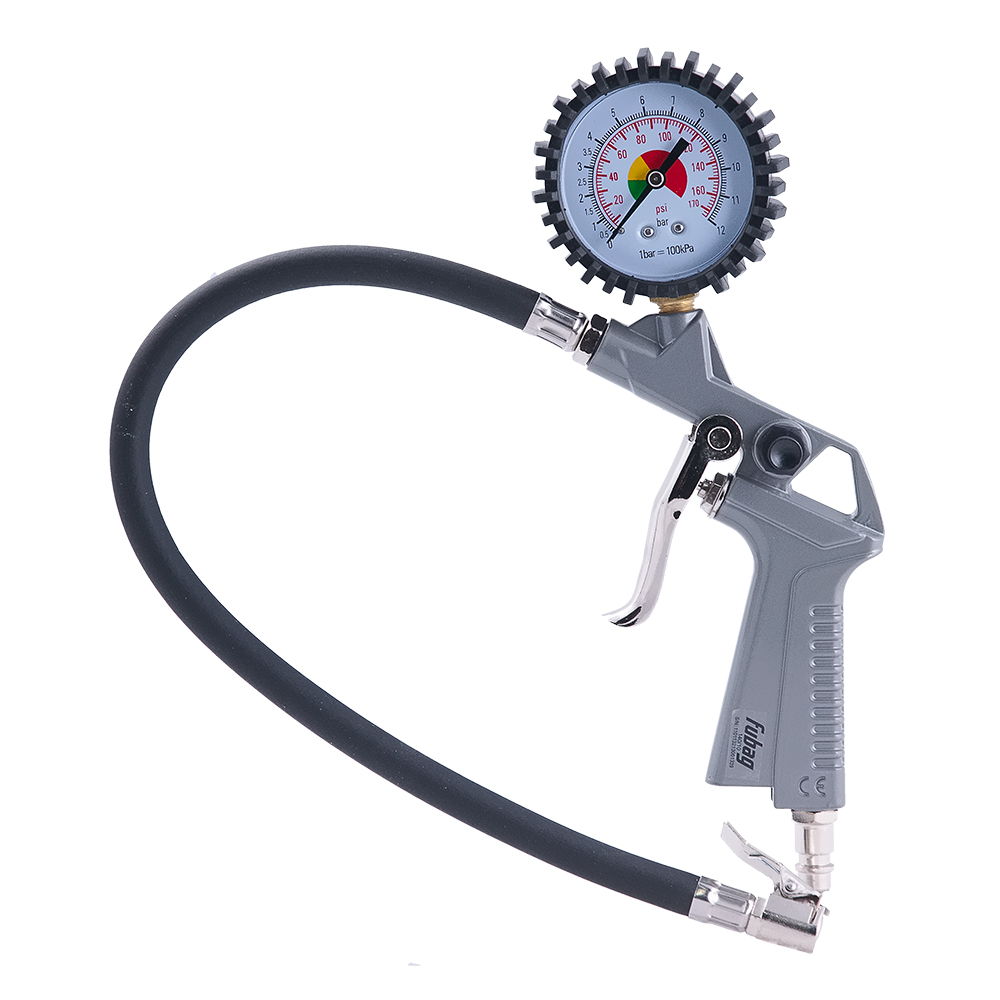 Пистолет пневматический Fubag для накачки шин с манометром (110113)