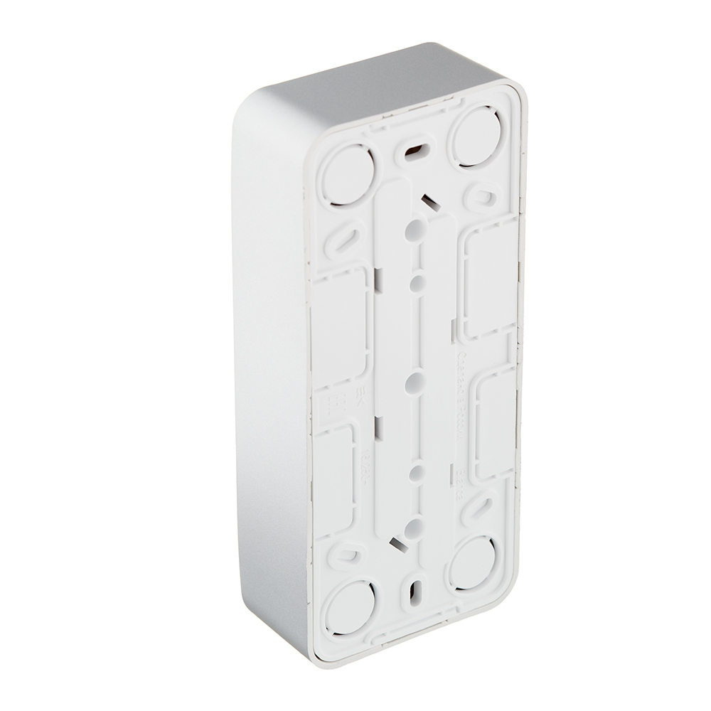 Розетка Systeme Electric Blanca накладная алюминий (BLNRA000313)
