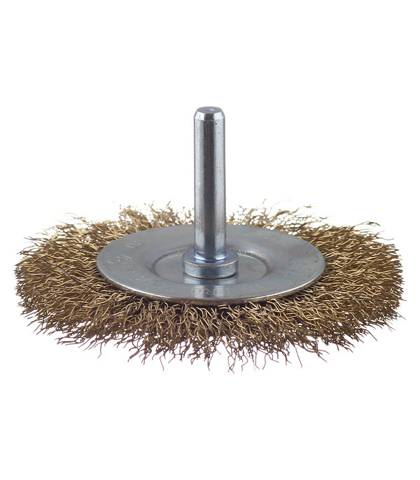 Корщетка для дрели Практика (032-553) мягкая радиальная d75 мм