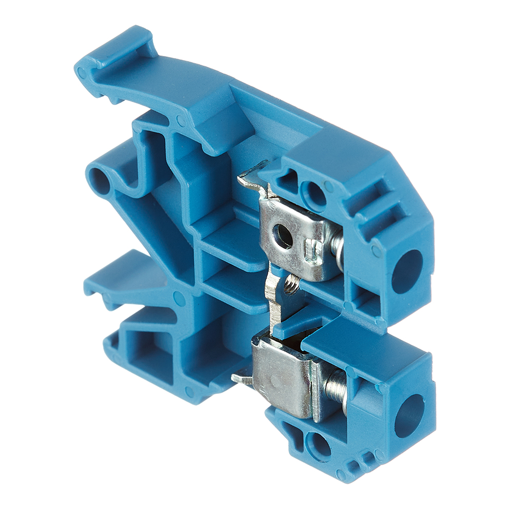 Колодка клеммная винтовая Navigator 6 кв.мм синяя (10 шт.) (612171)