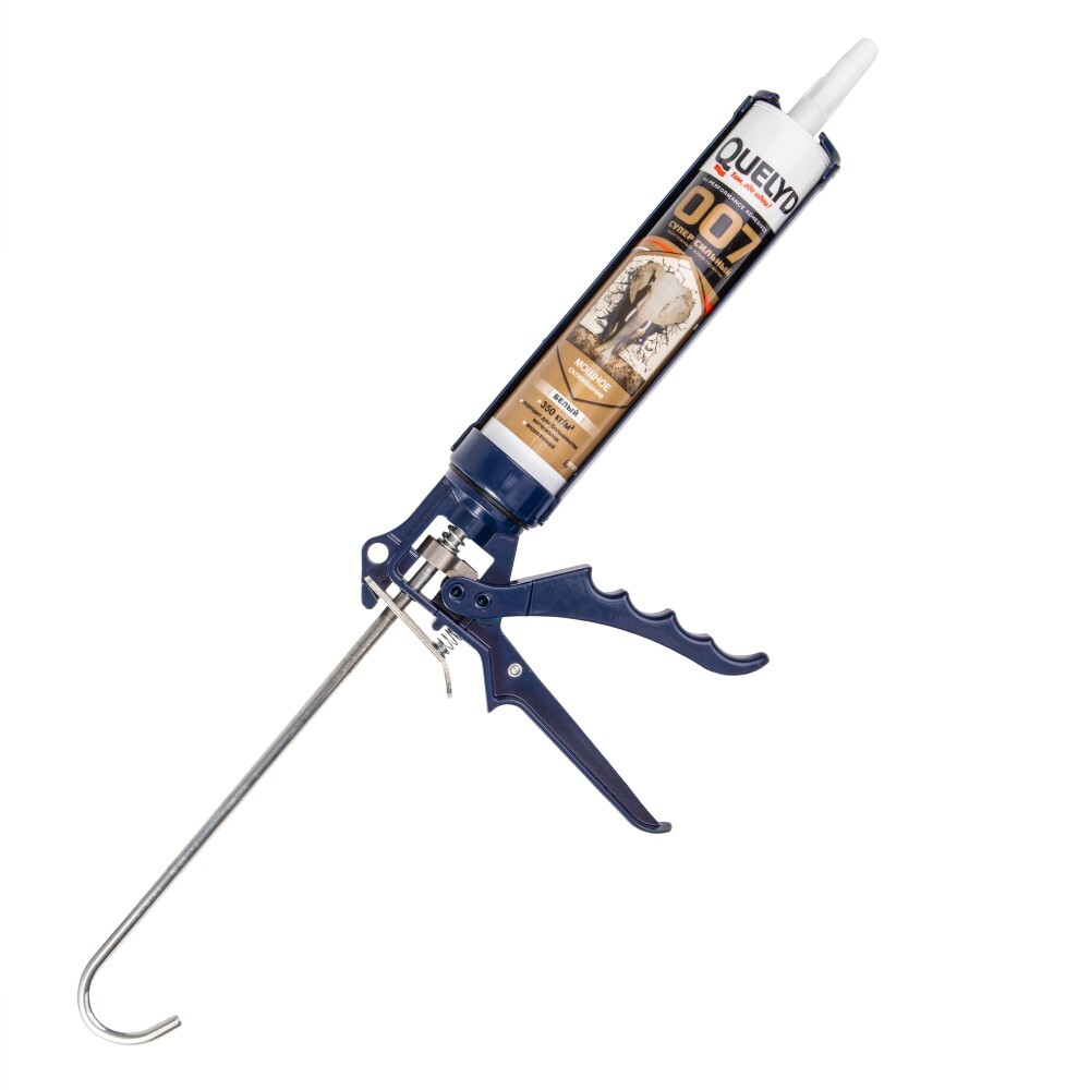 Клей-герметик гибридный Quelyd 007 супер сильный белый 290 мл