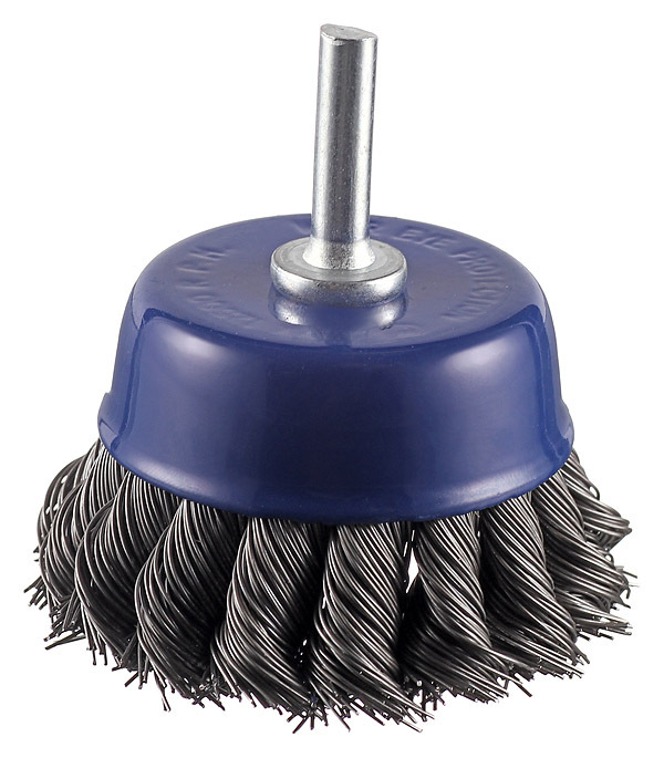 Корщетка для дрели Практика (032-560) витая жесткая чашеобразная d75 мм