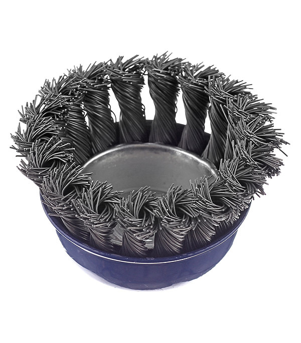 Корщетка для дрели Практика (032-560) витая жесткая чашеобразная d75 мм