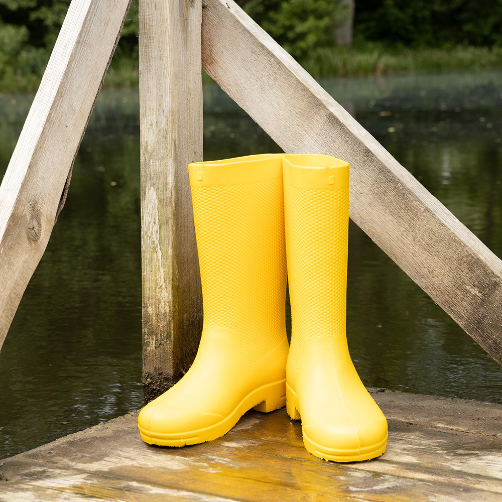 Сапоги EVA женские размер 37-38 желтые Жанетт Аврора (СП-251)