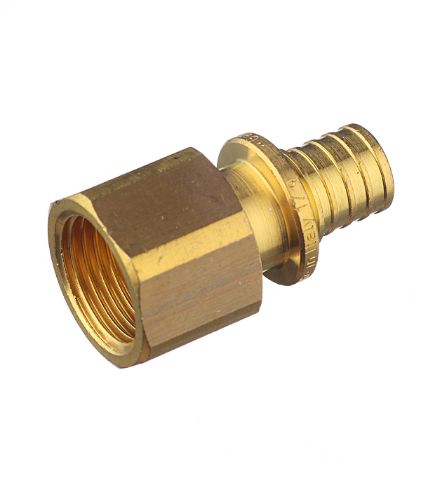 Соединитель прямой Stout 16 мм х 1/2 ВР(г) латунный (SFA-0002-001612)