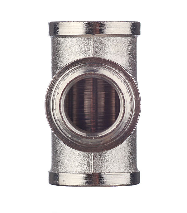 Тройник Valtec 1/2 ВР(г) х 1/2 НР(ш) х 1/2 ВР(г) латунный (VTr.132.N.0004)