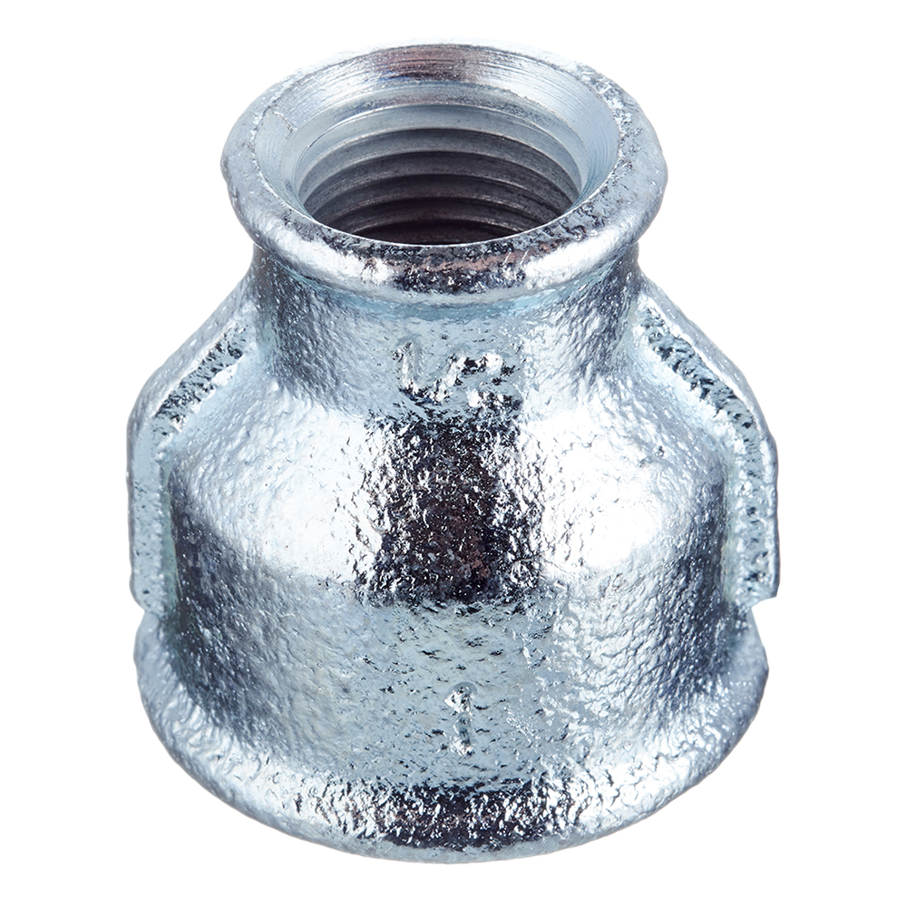 Муфта переходная Gebo Platinum (240-25V) 1 ВР(г) х 1/2 ВР(г) чугунная оцинкованная