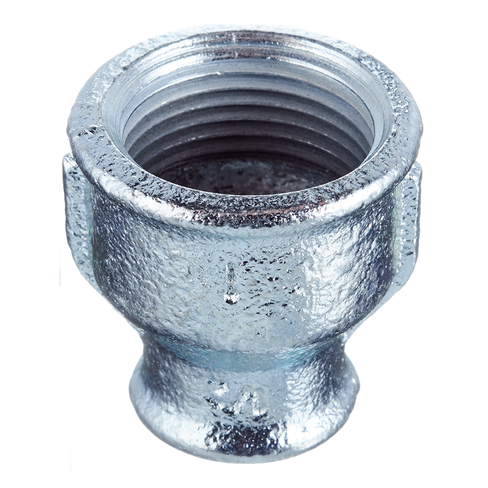 Муфта переходная Gebo Platinum (240-25V) 1 ВР(г) х 1/2 ВР(г) чугунная оцинкованная
