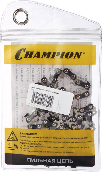 Цепь Champion 14" шаг 3/8" паз 1,3 мм 50 звеньев (A050-VS-50E)