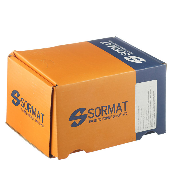 Дюбель для листовых материалов Sormat KLA 4,5x35 мм нейлон с шурупом (100 шт.)