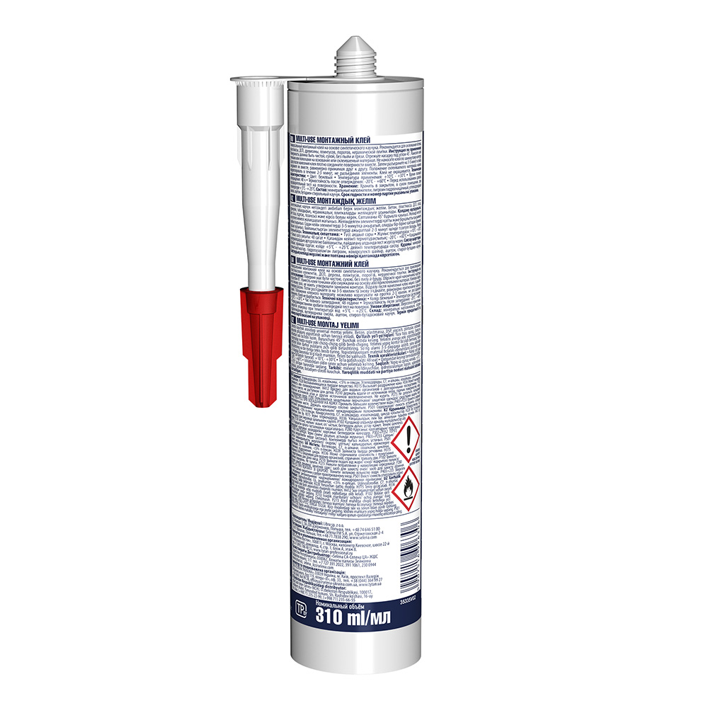 Клей монтажный каучуковый Tytan Multi-use бежевый 310 мл