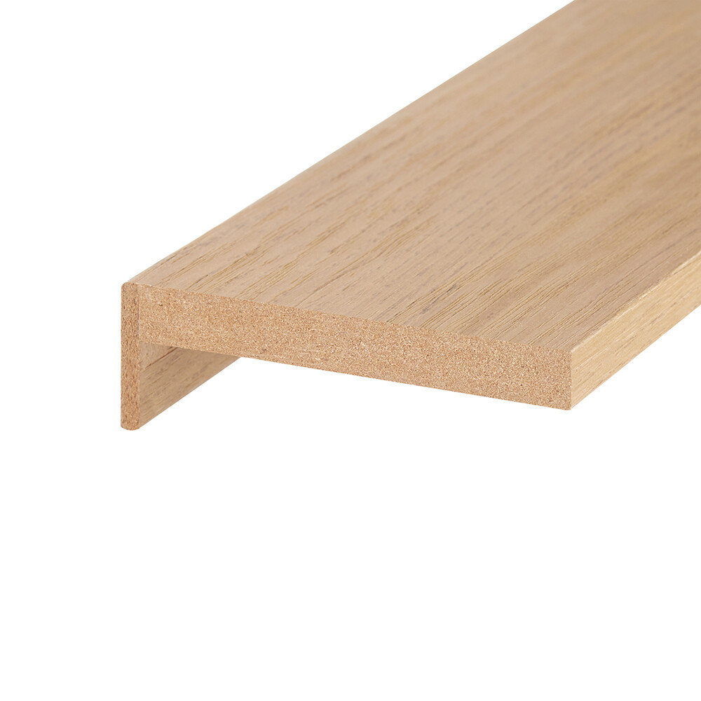 Наличник телескопический Ставерн 80х10х2150 мм ПВХ дуб мадейра янтарь прямой (5 шт.)