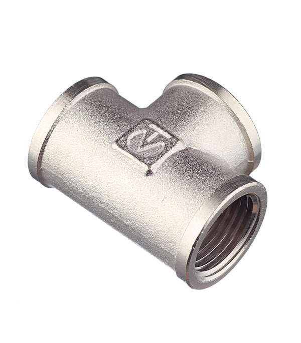 Тройник Valtec 1/2 ВР(г) х 1/2 ВР(г) х 1/2 ВР(г) латунный (VTr.130.N.0004)