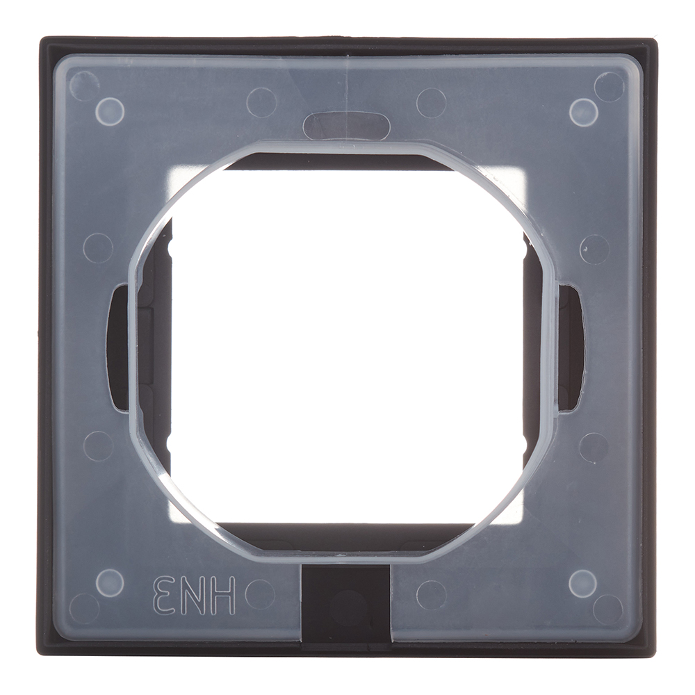 Рамка Systeme Electric AtlasDesign Aqua одноместная карбон (ATN441001)