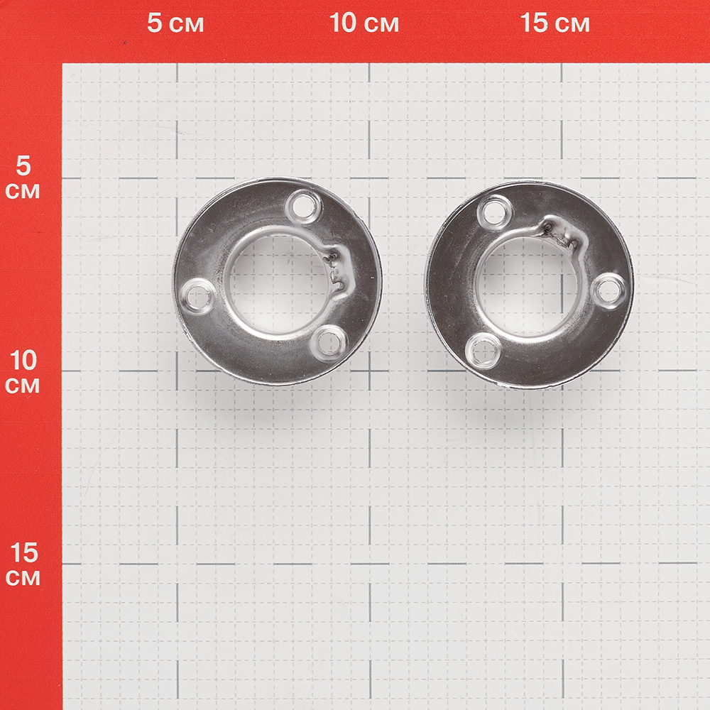 Держатель для трубы к системе Joker d25 мм с фиксатором хром (2 шт.)