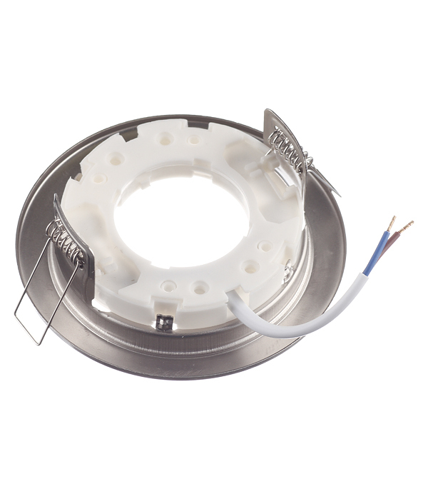 Светильник встраиваемый GX53 сатин/хром 13 Вт IP20 Navigator ДВО (71280)