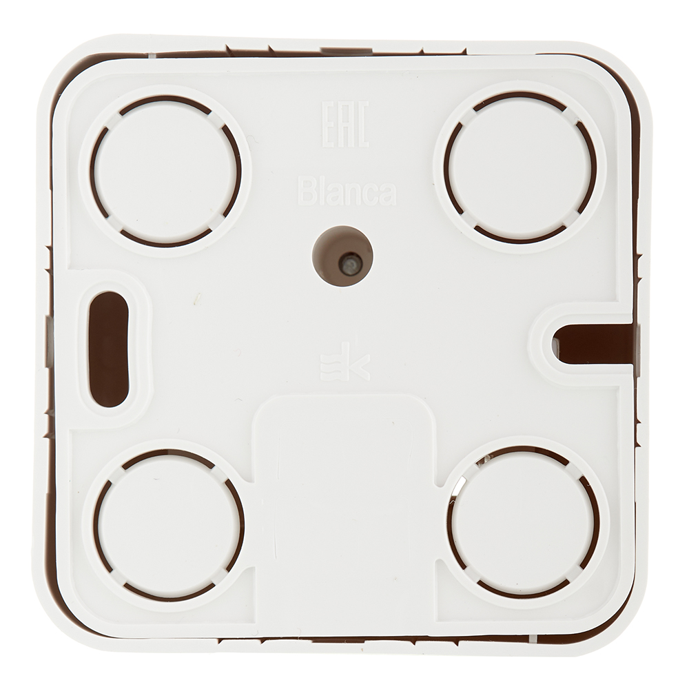 Розетка компьютерная Systeme Electric Blanca накладная бежевая 2хRJ45 (BLNIA045457)