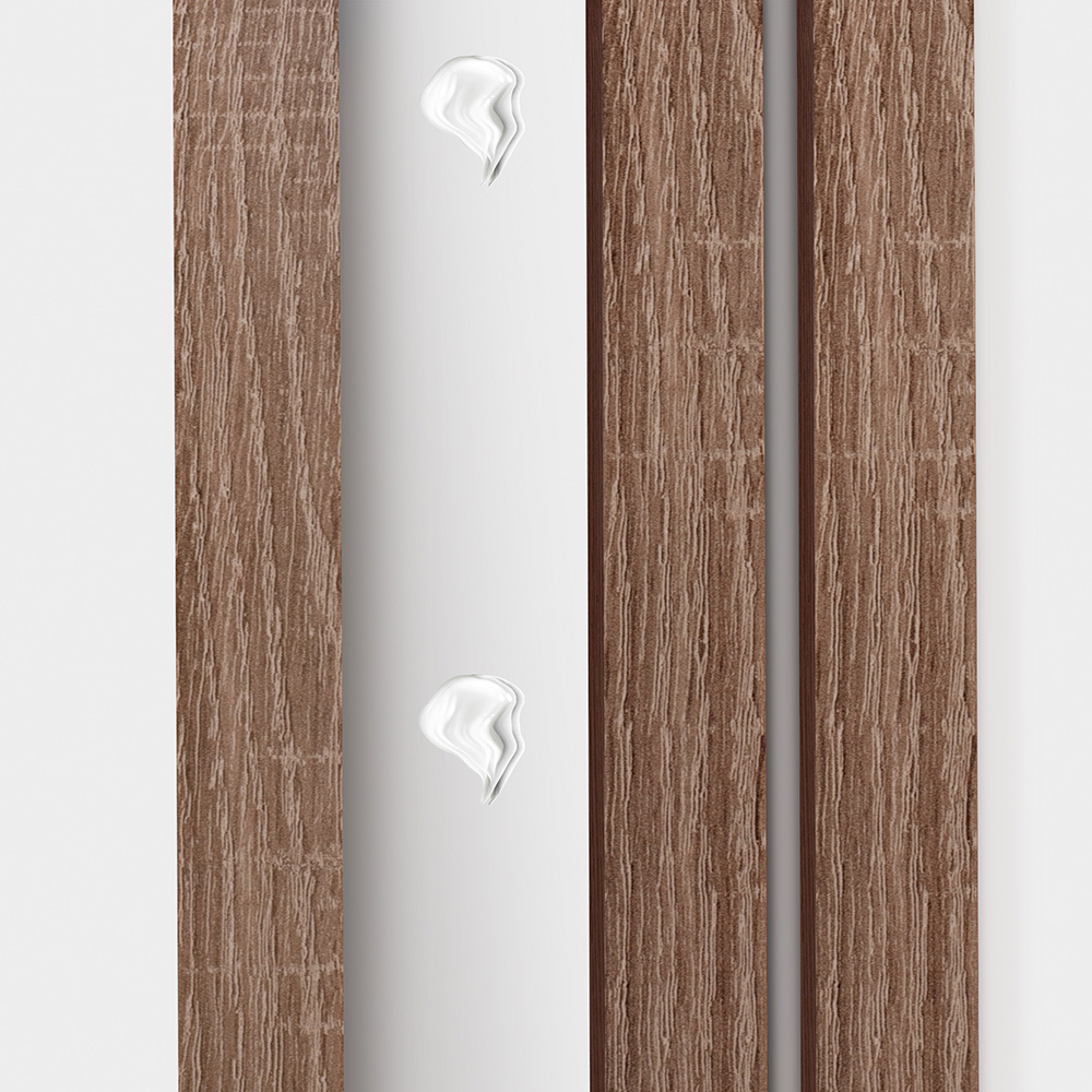 Декоративная рейка МДФ 35х16х2700 мм дуб винтаж Стильный Дом